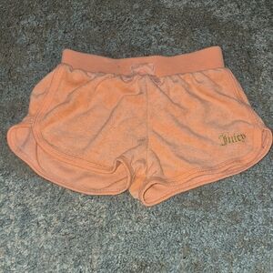 Juicy Couture Women's Peach Athletic Shorts